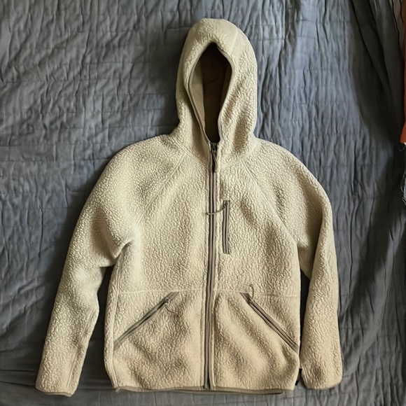 polartec sherpa fleece jacket
